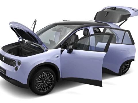 2026 Nio Firefly with Interior 3D Model