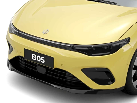 2026 Leapmotor B05 with Interior 3D Model