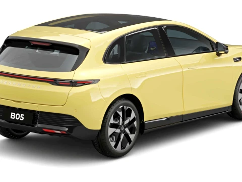 2026 Leapmotor B05 with Interior 3D Model