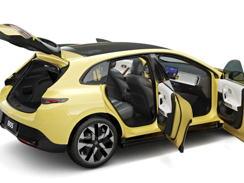 2026 Leapmotor B05 with Interior 3D Model