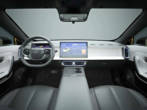 2026 Leapmotor B05 with Interior 3D Model
