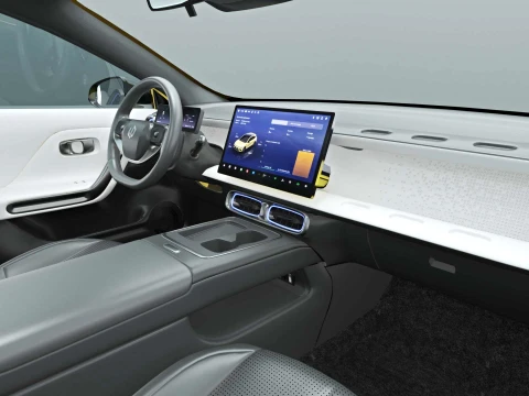 2026 Leapmotor B05 with Interior 3D Model