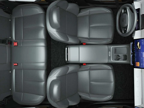 2026 Leapmotor B05 with Interior 3D Model