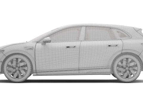 2026 Leapmotor B05 with Interior 3D Model