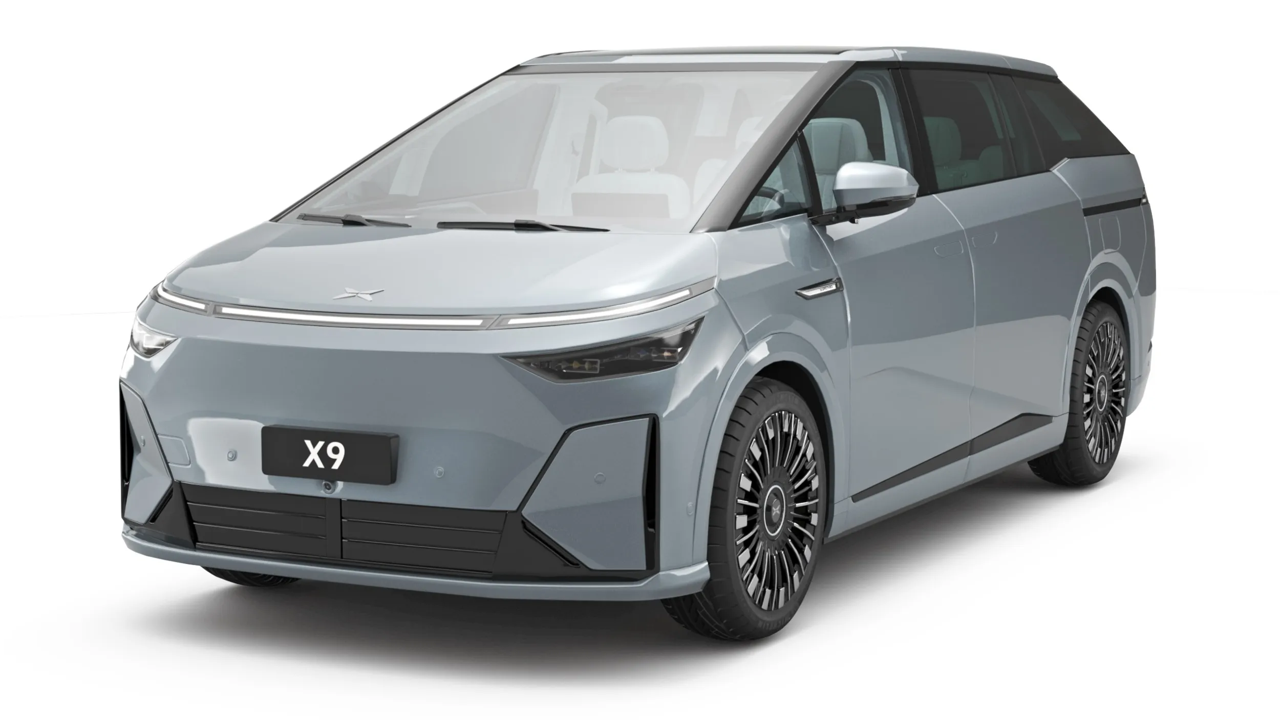 2026 Xpeng X9 with Interior 3D Model .c4d .max .obj .3ds .fbx .stl .blend 