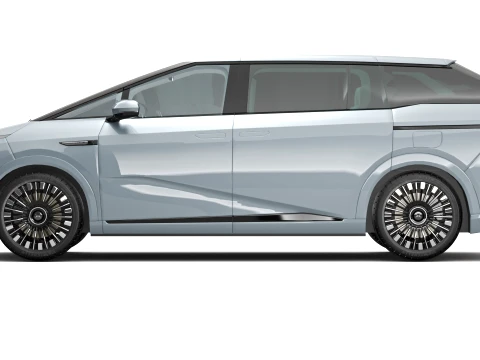 2026 Xpeng X9 with Interior 3D Model