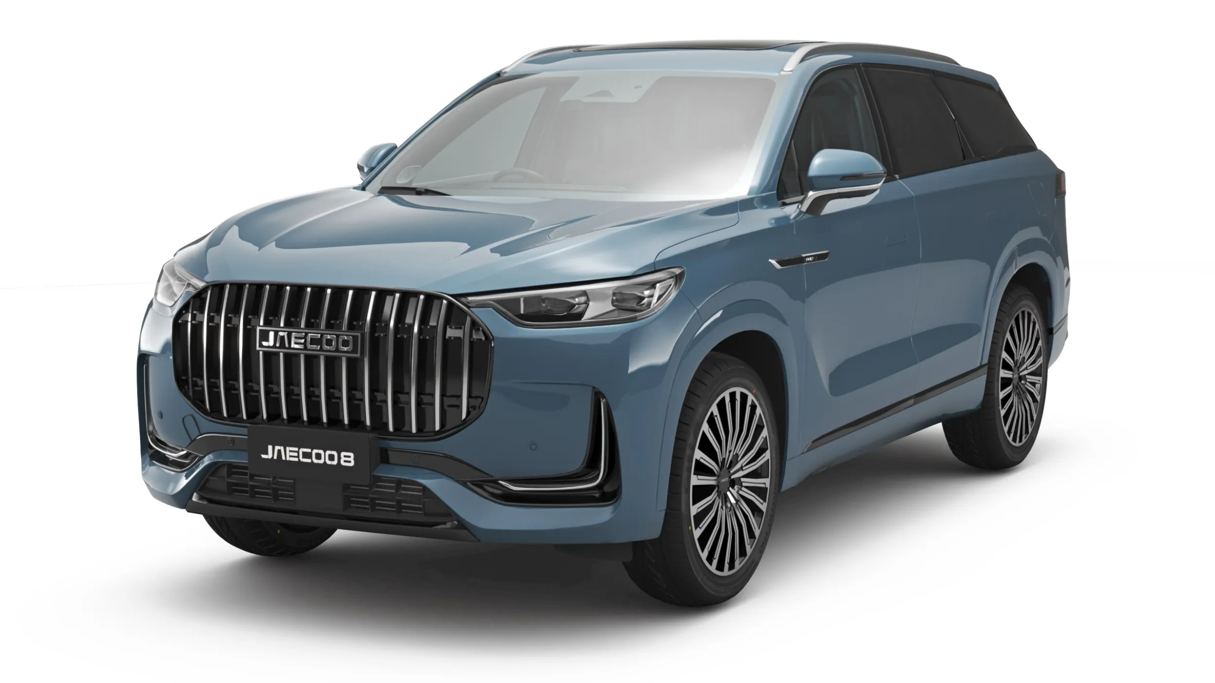 2026 JAECOO 8 SHS-P with Interior Two Style Rim 3D Model .c4d .max .obj .3ds .fbx .stl .blend 