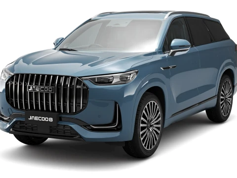 2026 JAECOO 8 SHS-P with Interior Two Style Rim 3D Model