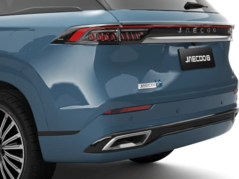 2026 JAECOO 8 SHS-P with Interior Two Style Rim 3D Model