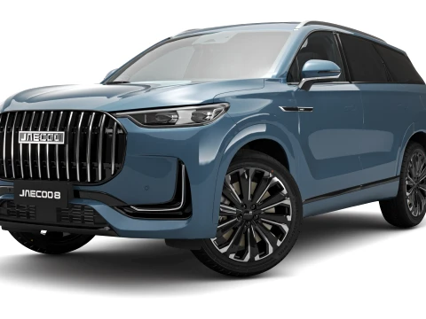 2026 JAECOO 8 SHS-P with Interior Two Style Rim 3D Model