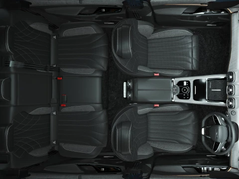 2026 JAECOO 8 SHS-P with Interior Two Style Rim 3D Model