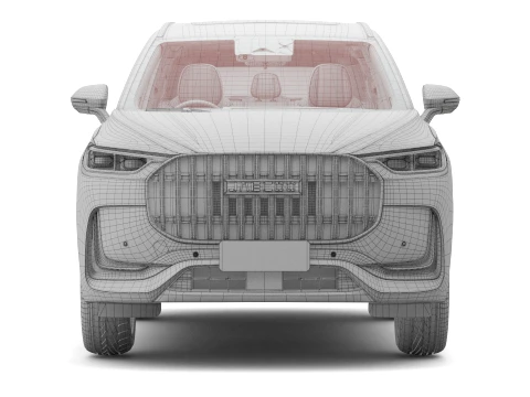2026 JAECOO 8 SHS-P with Interior Two Style Rim 3D Model