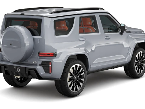 2026 GWM Tank 700 with Interior 3D Model
