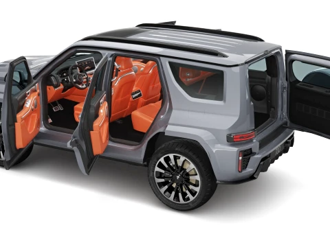 2026 GWM Tank 700 with Interior 3D Model
