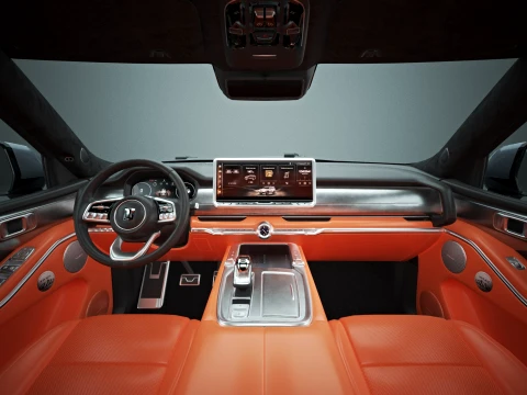 2026 GWM Tank 700 with Interior 3D Model