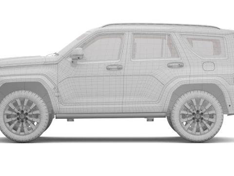 2026 GWM Tank 700 with Interior 3D Model
