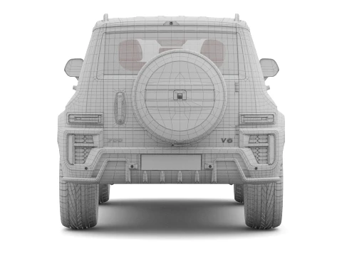 2026 GWM Tank 700 with Interior 3D Model