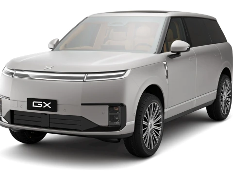 2026 Xpeng GX with Interior 3D Model