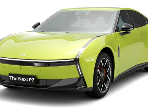 2026 Xpeng NEXT P7 With Interior 3D Model