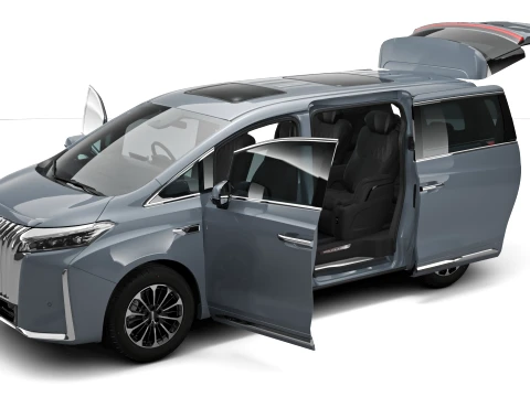 2026 GWM WEY G9 with Interior 3D Model