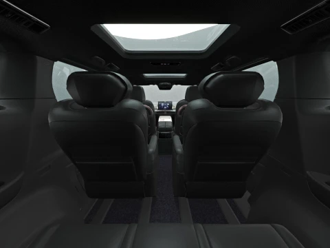 2026 GWM WEY G9 with Interior 3D Model