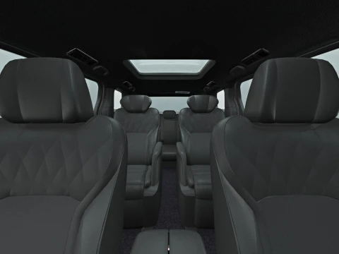 2026 GWM WEY G9 with Interior 3D Model