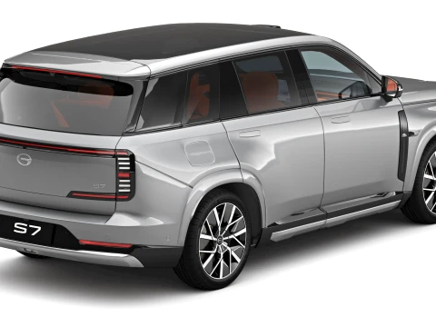 2026 GAC GS7 S7 PHEV with Interior 3D Model