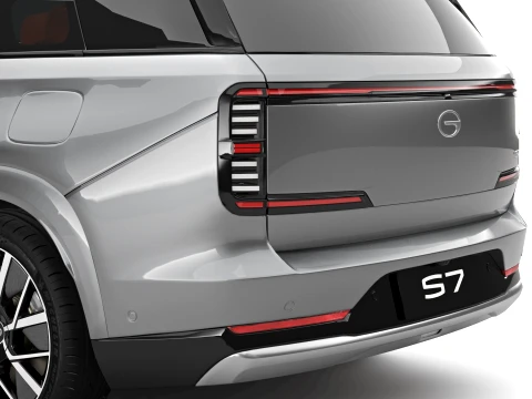 2026 GAC GS7 S7 PHEV with Interior 3D Model