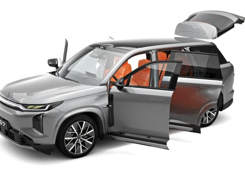 2026 GAC GS7 S7 PHEV with Interior 3D Model