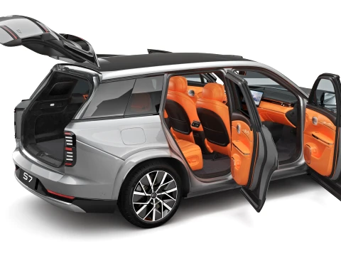 2026 GAC GS7 S7 PHEV with Interior 3D Model