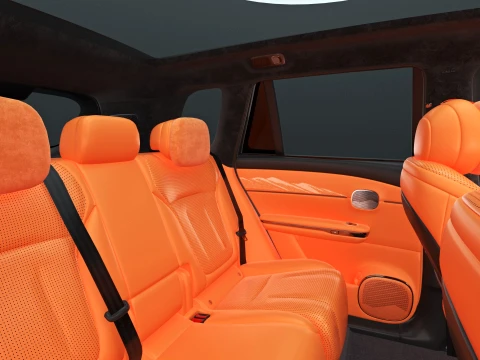 2026 GAC GS7 S7 PHEV with Interior 3D Model