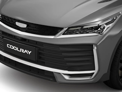 2027 Geely Coolray with Interior 3D Model