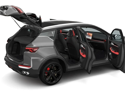 2027 Geely Coolray with Interior 3D Model