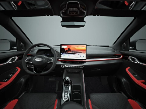 2027 Geely Coolray with Interior 3D Model