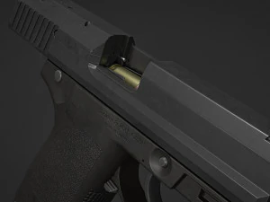 HK USP 45ACP 3D Model