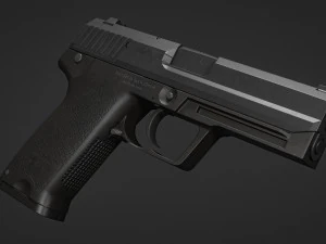 HK USP 45ACP 3D Model