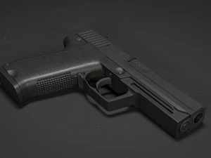 HK USP 45ACP 3D Model