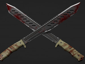 Machete 3D Model