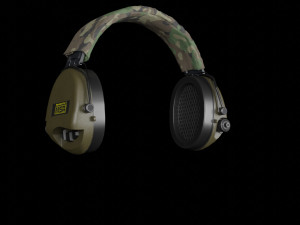 Tactical headphones Model 3D