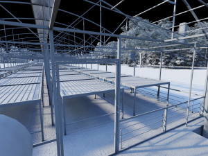 Greenhouse 3Dモデル