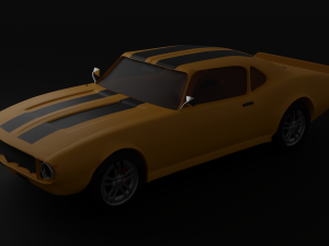 Chevrolet Camaro SS 1969 3D मॉडल