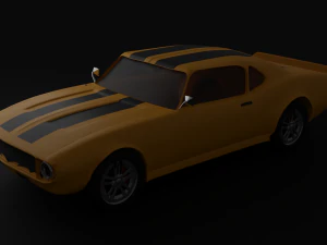 Chevrolet Camaro SS 1969 3D Modell