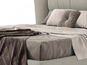 Pasodoble Bed 3D 模型