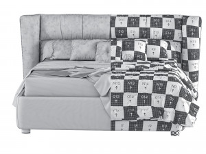 Pasodoble Bed 3D 模型