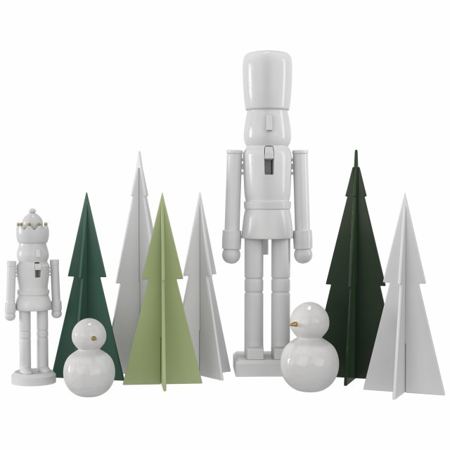 Christmas decorative-002 3Dモデル .c4d .max .obj .3ds .fbx .stl .blend 