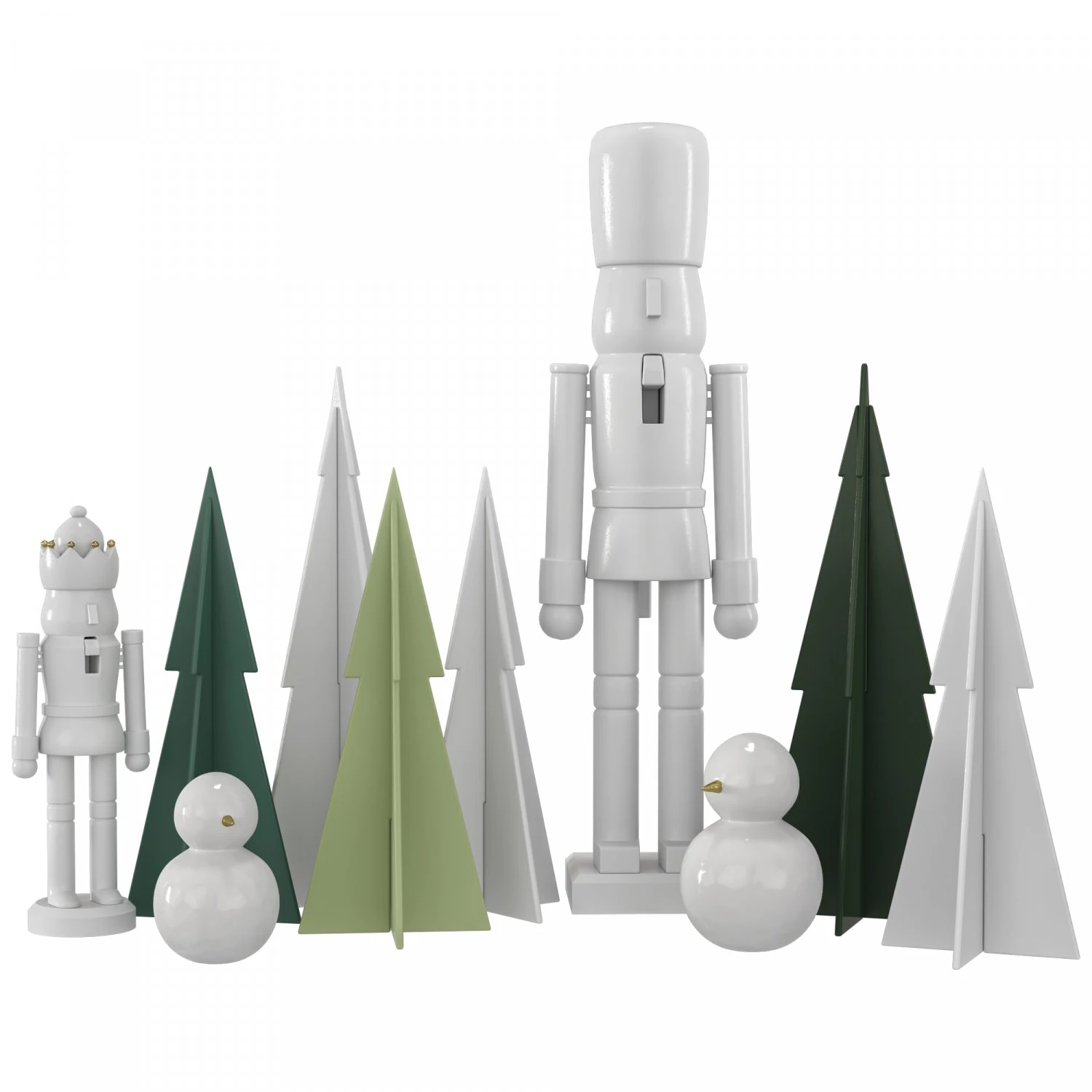 Christmas decorative-002 3D Model .c4d .max .obj .3ds .fbx .stl .blend 