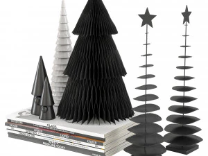 크리스마스 장식-001 3D 모델