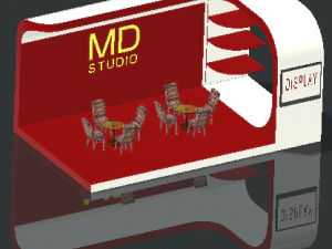 EXIBITION STALL 3D Model