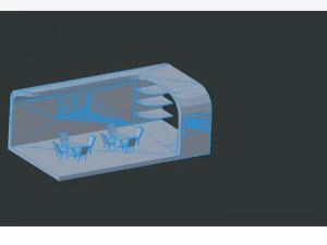 EXIBITION STALL 3D Model