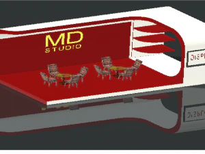 EXIBITION STALL 3D Model
